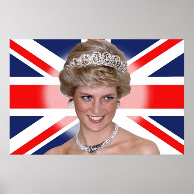 HRH Princess Diana Poster (Front)