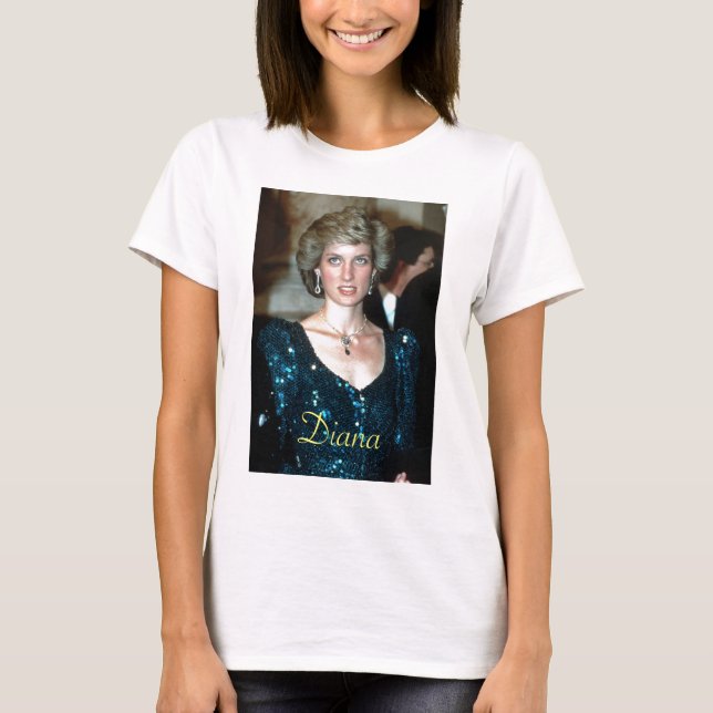 HRH Princess Diana Vienna 1986 T-Shirt (Front)