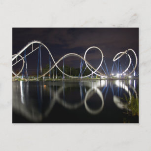 "HRP Roller Coaster" Postcard