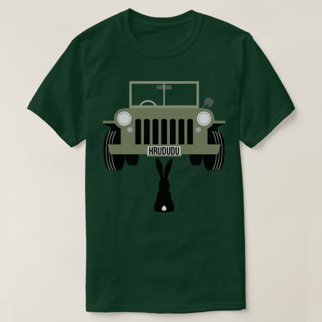 HRUDUDU Watership Down T-Shirt (Design Front)
