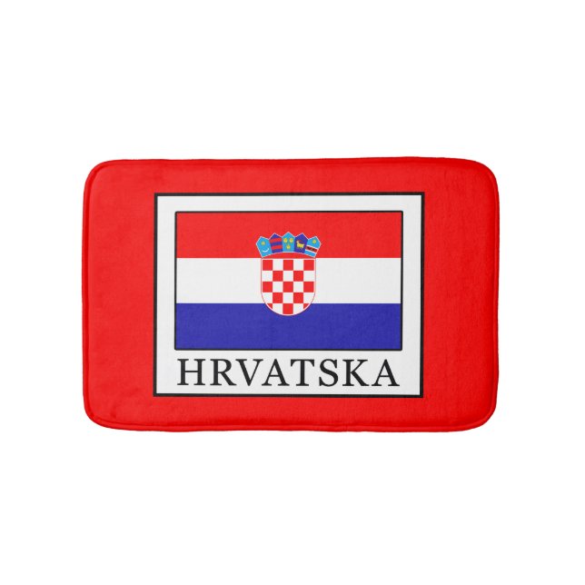 Hrvatska Bath Mat (Front)