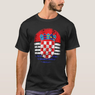 Hrvatska Croatia Crest Croatia Men And Women T-Shirt