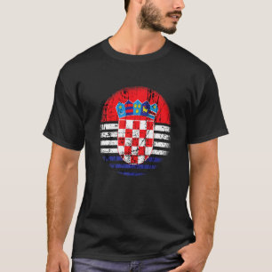 Hrvatska Croatia Crest Croatia Men And Women T-Shirt