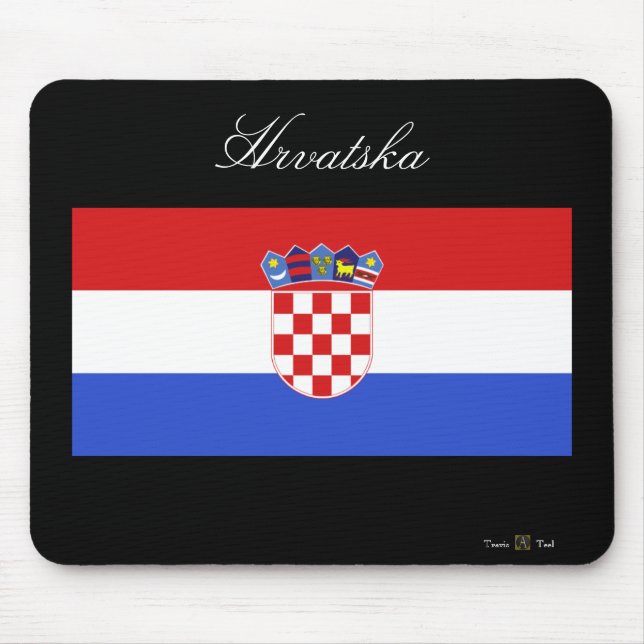 HRVATSKA (CROATIA) MOUSE PAD (Front)