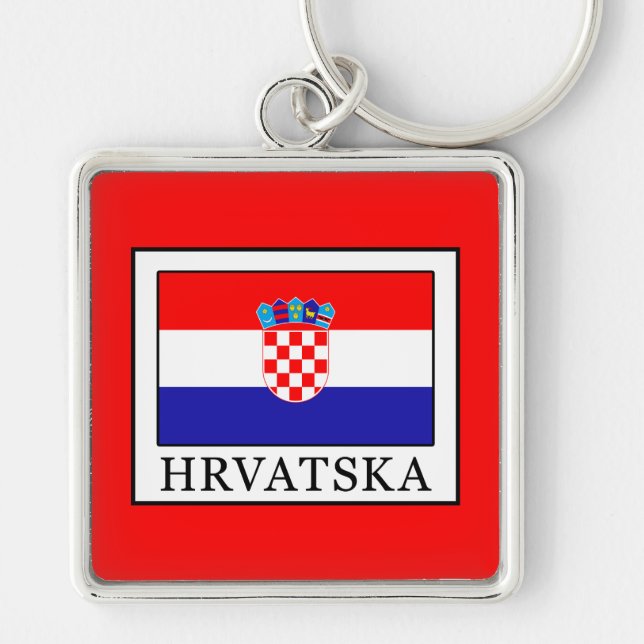 Hrvatska Keychain (Front)