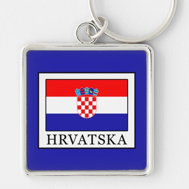 Hrvatska Keychain (Front)