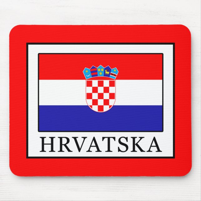 Hrvatska Mouse Pad (Front)