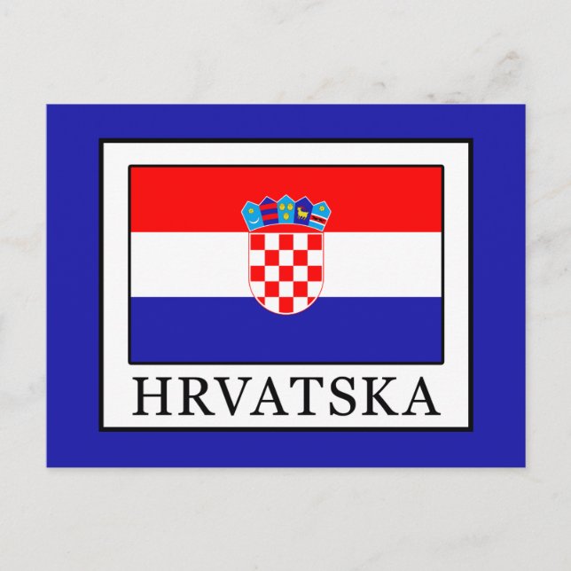 Hrvatska Postcard (Front)