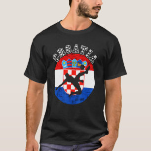 Hrvatska Soccer Team Croatian Football Hrvatska Cr T-Shirt