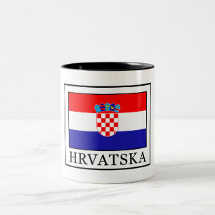 Hrvatska Two-Tone Coffee Mug