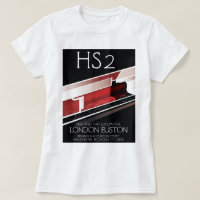 HS2 vintage train poster,