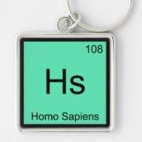 Hs - Homo Sapiens Chemistry Element Symbol T-Shirt