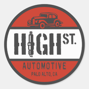 HSA Logo Classic Round Sticker