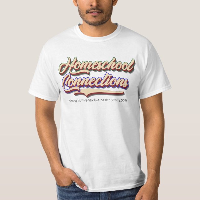 HSC Making Homeschooling Easier T-Shirt (Front)