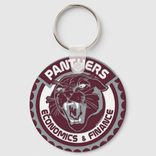 HSEF Panther Pride Basic Button Keychain