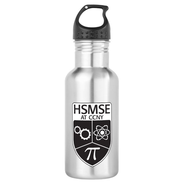 HSMSE Stainless Steel Water Bottle (Front)