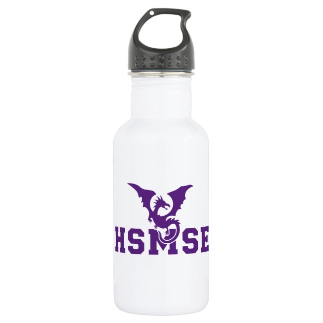 HSMSE Stainless Steel Water Bottle (Front)