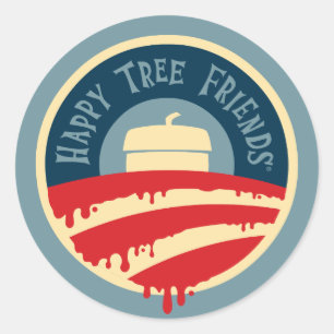 HTF Oh-BAM! Classic Round Sticker