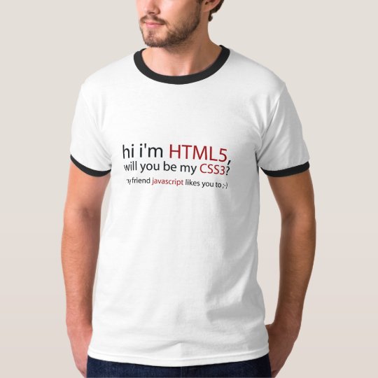 HTML5 CSS3 JAVASCRIPT T-Shirt