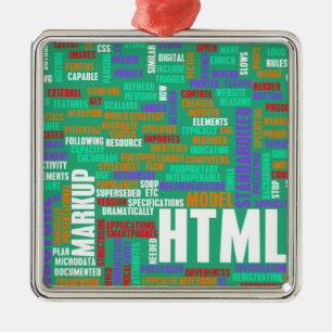 HTML 5 or HTML5 Metal Ornament