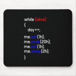 HTML Coding Coder Programmer Programming PC Gift Mouse Pad
