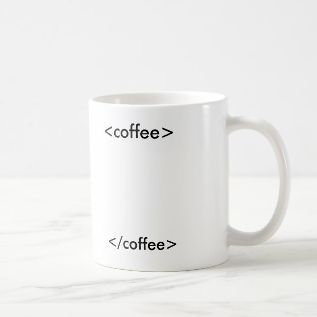 html Coffee Mug (Right)