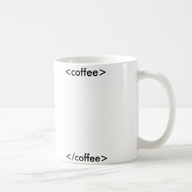 HTML Coffee mug (Right)