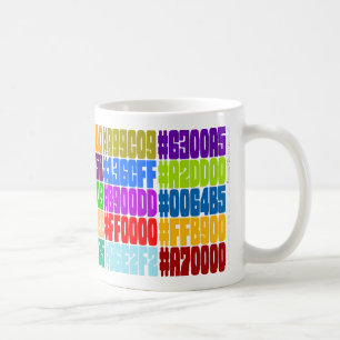 HTML Colour Mug. (Hex RGB Colour Specs) Coffee Mug