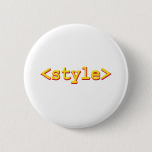 HTML Style tag web designer developer 2 Inch Round Button