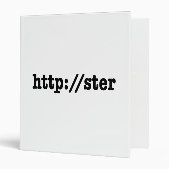 http://ster / html code binder (Front/Inside)