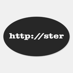 http://ster / html code oval sticker