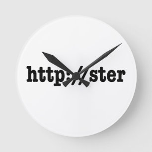http://ster / html code round clock