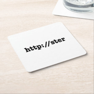 http://ster / html code square paper coaster