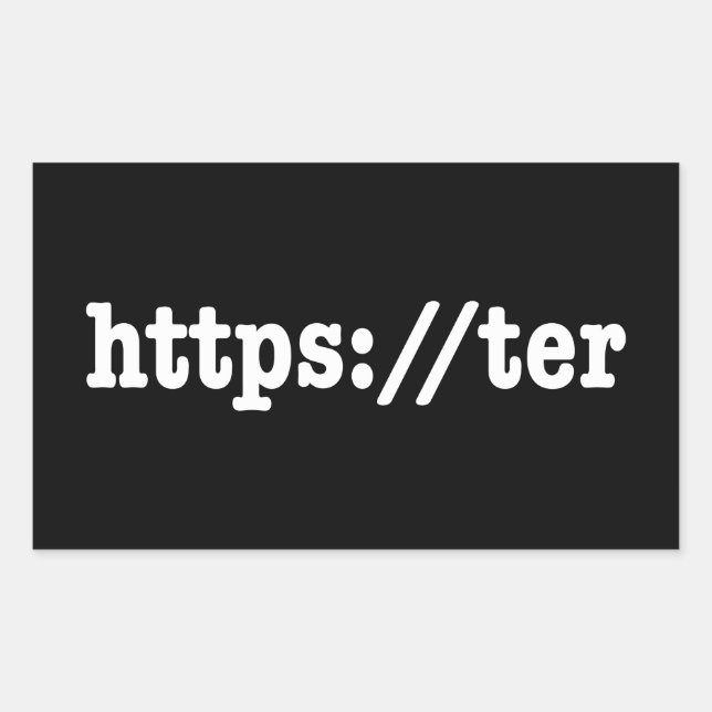 https://ter / html code sticker (Front)