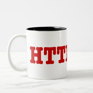 HTTPSTER Two-Tone COFFEE MUG
