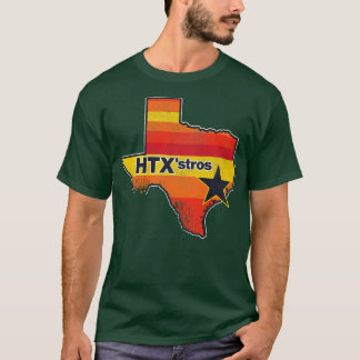 HTXstros Baseball Retro Colorway T-Shirt