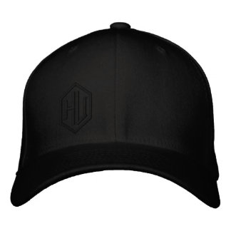 Hu Embroidered Hat