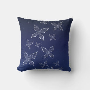 Hua Cheng's Wraith Butterflies Throw Pillow