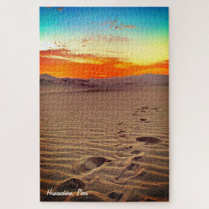 Huacachina, Peru Desert Sunset Jigsaw Puzzle