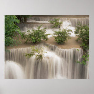 Huai Mae Khamin Waterfall   Thailand Poster
