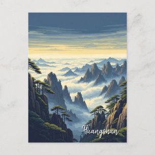 Huangshan National Park China Postcard
