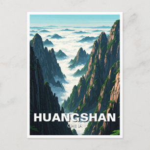Huangshan National Park China Postcard