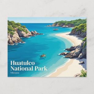 Huatulco National Park Mexico Postcard