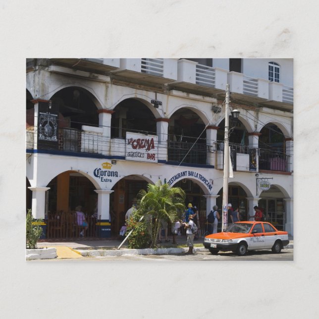 Huatulco street 6 postcard (Front)