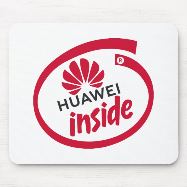 HUAWEI INSIDE Joke Mouse Pad (Front)