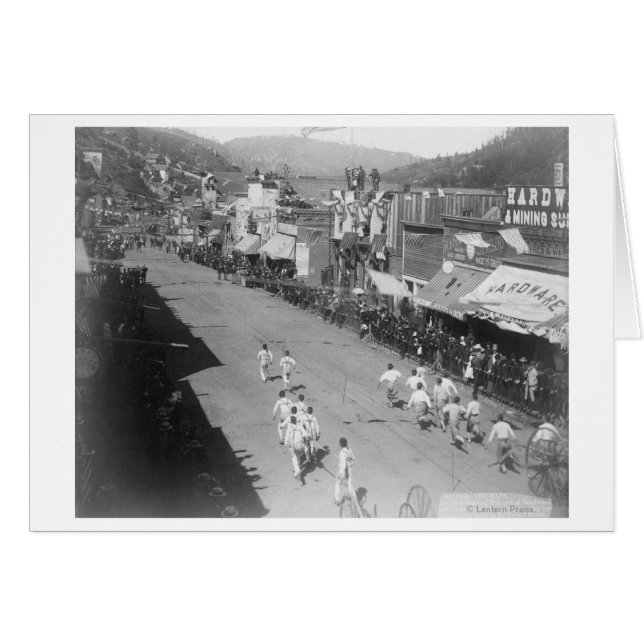 Hub-and-Hub Hose Team Race Photographie