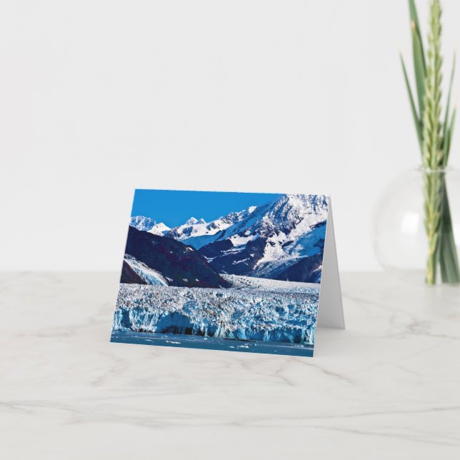 Hubbard Glacier, Alaska Carte de voeux (Devant)
