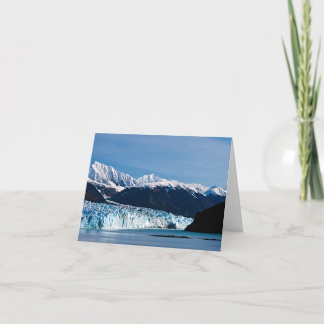 Hubbard Glacier, Alaska Greeting card (Front)