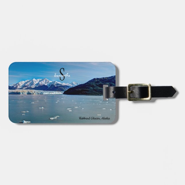 Hubbard Glacier, Alaska Luggage tag (Front Horizontal)