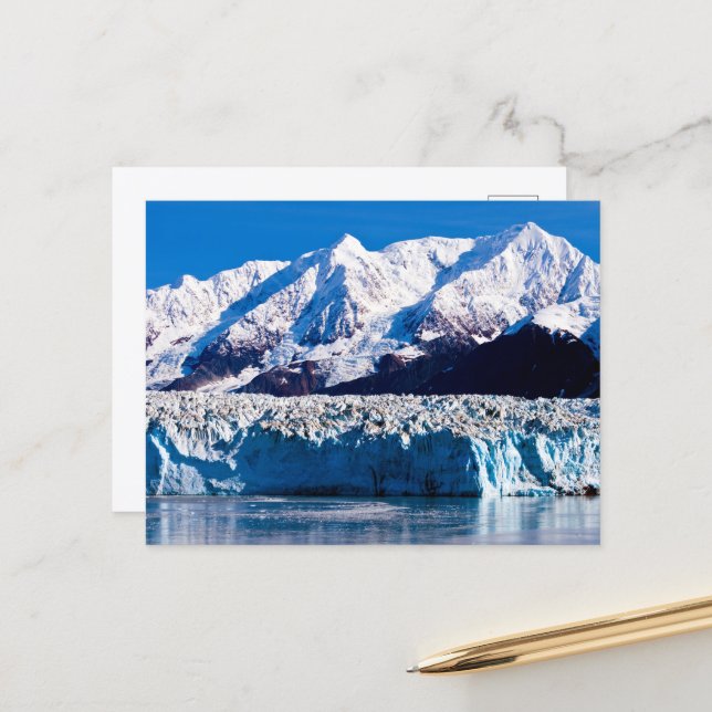 Hubbard Glacier, Alaska Postcard (Front/Back In Situ)